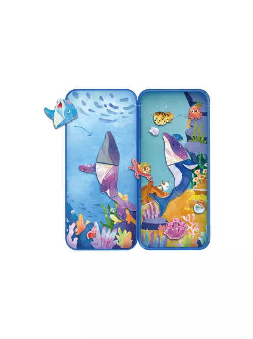 Mágneses puzzle játék, Víz alatti kalandok MierEdu