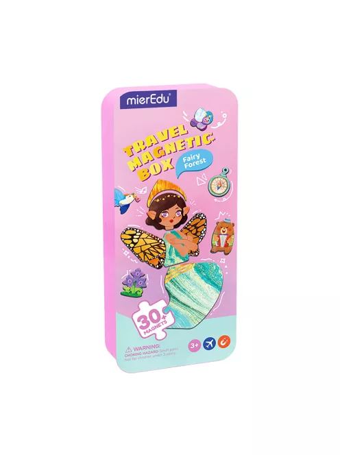 Mágneses puzzle játék, Tündérerdő MierEdu