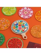 Finom ételek, törtek mágneses matematikai játék, MierEdu