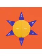 Finom ételek, törtek mágneses matematikai játék, MierEdu