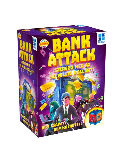 MEGABLEU, BANK ATTACK Társasjáték