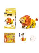 Hangot adó 3D állatos puzzle, Oroszlán MierEdu
