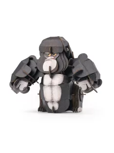 Hangot adó 3D állatos puzzle, Gorilla MierEdu