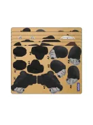 Hangot adó 3D állatos puzzle, Gorilla MierEdu