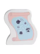 Fa kalózhajó 11 figurával Magni