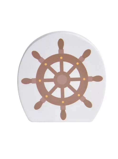 Fa kalózhajó 11 figurával Magni