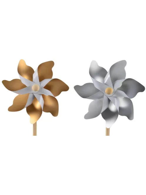 Színes szélforgó arany/ezüst Magni