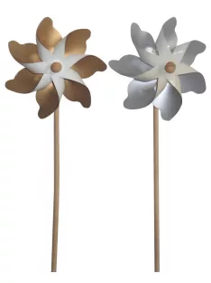 Színes szélforgó arany/ezüst Magni