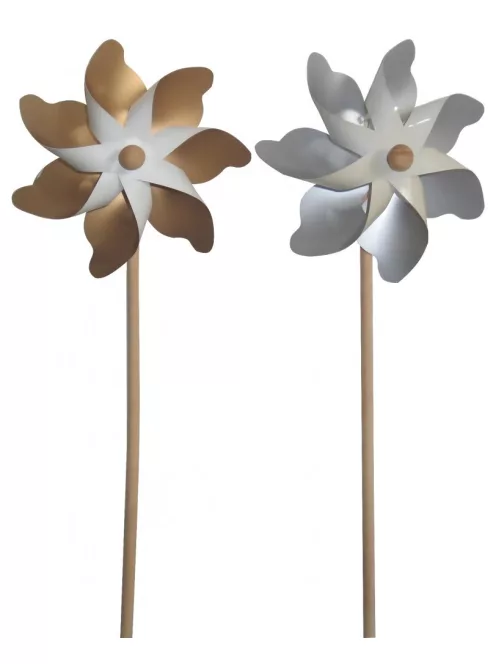 Színes szélforgó arany/ezüst Magni
