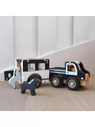 Fa lószállító autó lovakkal Magni