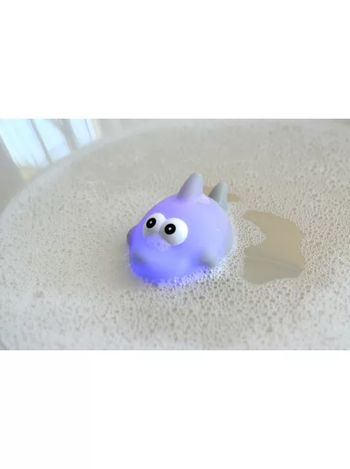 Fürdőjáték - tengeri állatok fénnyel, többféle Magni