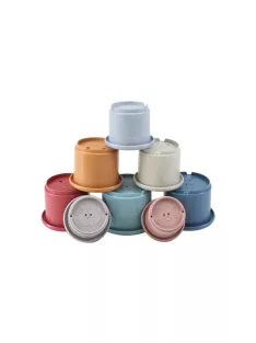 Öko állatfigurás toronyépítő Magni