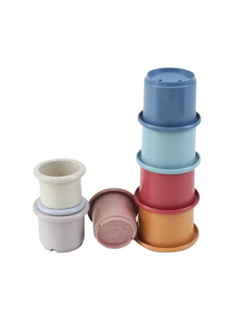 Öko állatfigurás toronyépítő Magni