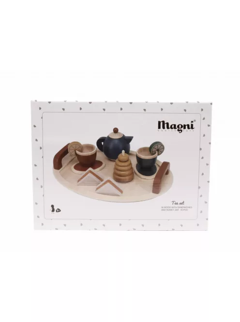 Teázós készlet fából Magni