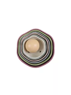 Öko gömbök toronyépítő játék Magni