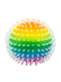 Stresszlabda 7 cm-es szivárvány színű, többféle Magni
