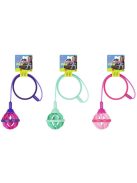 Hula hoop ugráló játék labdával, 3 féle színben Magni