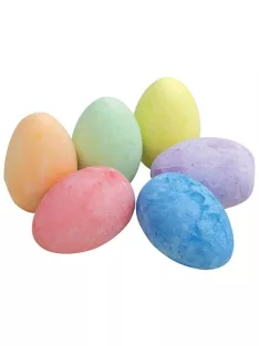 Tojás alakú aszfalt kréta 6 db-os Magni