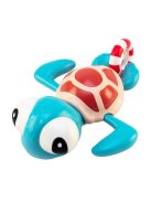 Felhúzhatós fürdőjáték teknős mentőövvel Magni