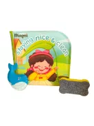 Fejlesztő fürdőkönyv letörölhető oldalakkal és fürdőjátékkal Magni