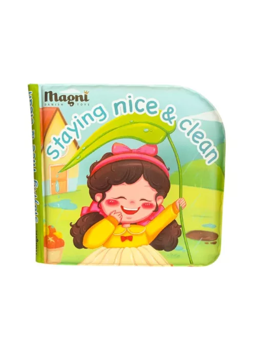 Fejlesztő fürdőkönyv letörölhető oldalakkal és fürdőjátékkal Magni