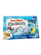 Fejlesztő fürdőkönyv színváltoztató oldalakkal, ecsettel és fürdőjátékkal Magni