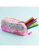 Girabrilla flitteres, színezhető unikornisos tolltartó filcekkel Nice Group