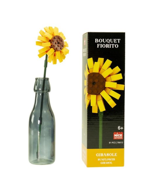 Bouquet virág építőkocka, Napraforgó Nice Group