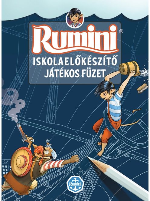Rumini - játékos iskolaelőkészítő füzet Pagony