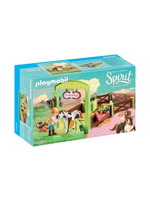 Szilaj - Abigél és Bumeráng boxa Playmobil 9480