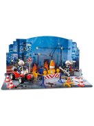 Adventi naptár - Tűzvédelmi építési helyszín 9486 Playmobil