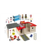 Hordozható tűzoltóság Playmobil 5663