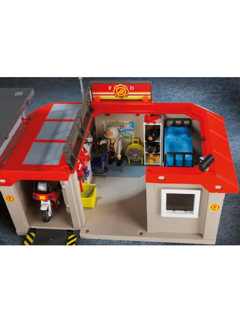 Hordozható tűzoltóság Playmobil 5663