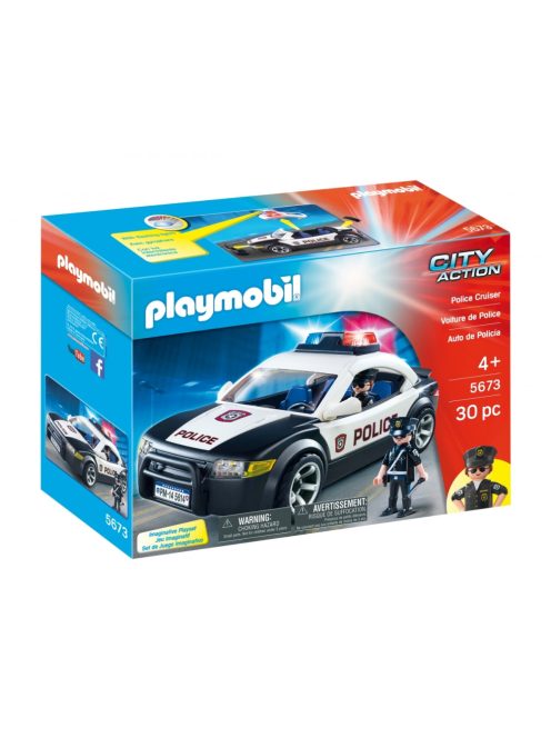 Rendőrségi autó Playmobil 5673