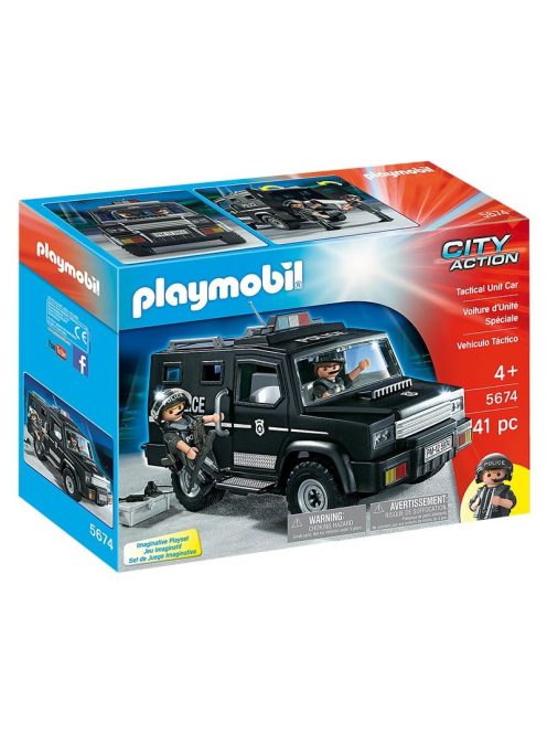 Speciális Egység terepjárója 5974 Playmobil