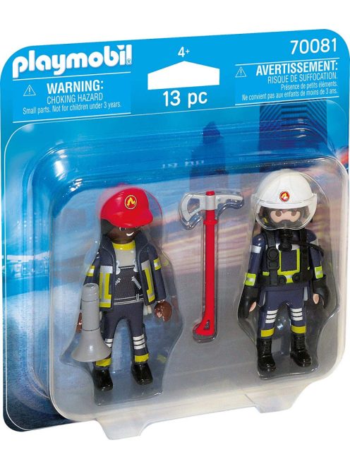 Tűzoltók 70081 Playmobil Duo Pack