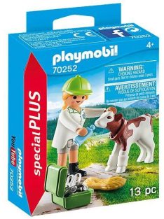 Állatorvosnő kisborjúval 70252 Playmobil