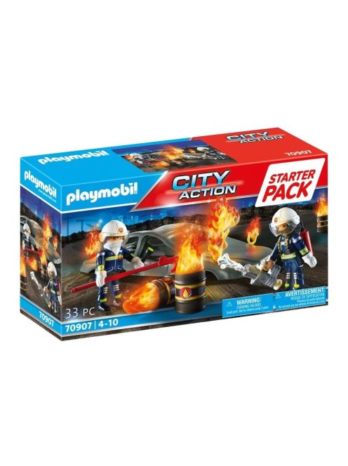Starter Pack Tűzoltók gyakorlaton Playmobil 70907