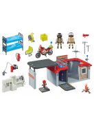 Hordozható tűzoltóság Playmobil 71193