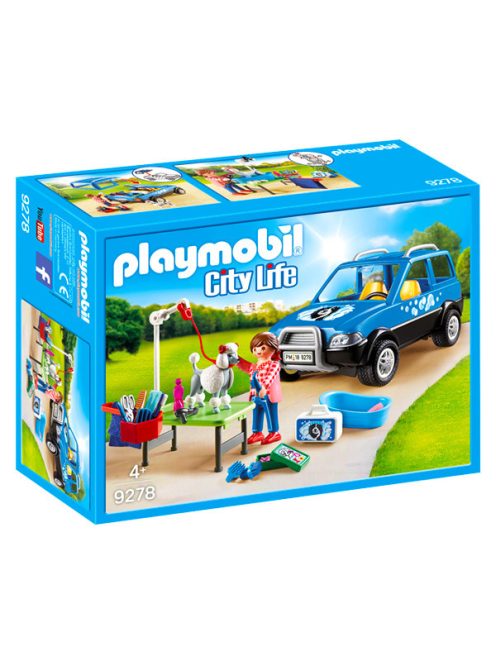 Mobil kutyakozmetika 9278 Playmobil City Life