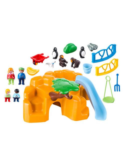 Állatkert kicsiknek 9377 Playmobil 1.2.3.