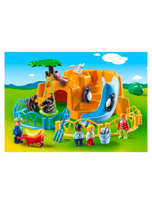 Állatkert kicsiknek 9377 Playmobil 1.2.3.