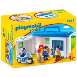 Hordozható rendőrség kicsiknek Playmobil 9382