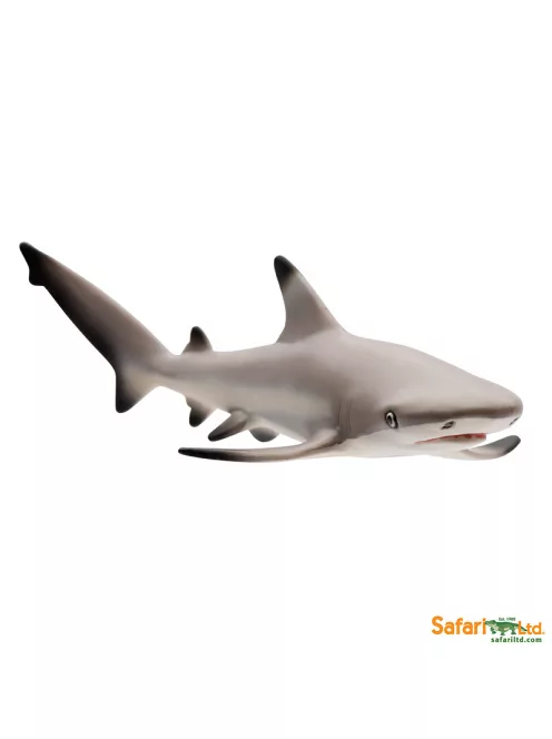 Feketeúszójú szirticápa játékfigura Safari