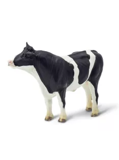 Fekete-fehér Holstein tehén Safari