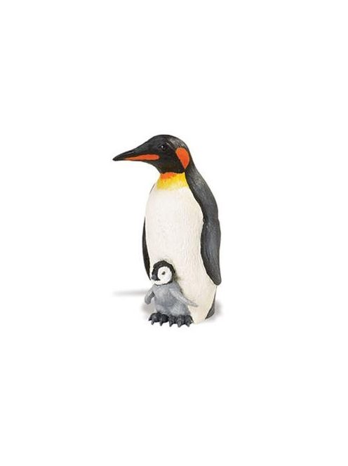 Emperor Penguin with Baby-Pingvin picinyével-Safari
