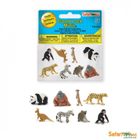 Fun Pack Exotic-Exotikus móka csomag vadállatok-Safari