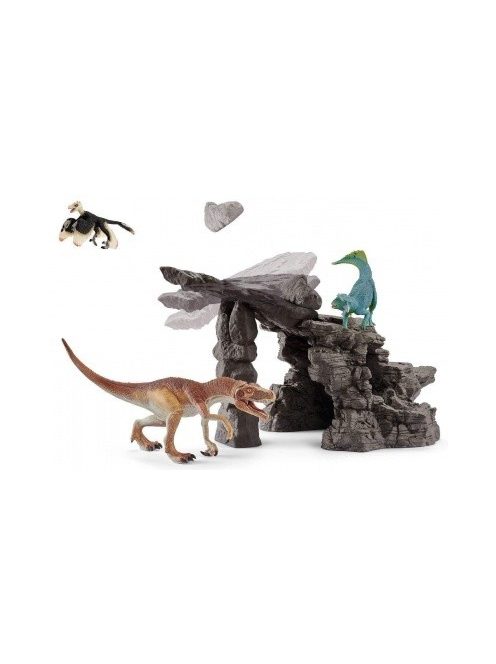 Dinoszaurusz készlet barlanggal Schleich