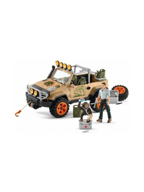 Terepjáró csörlővel Schleich
