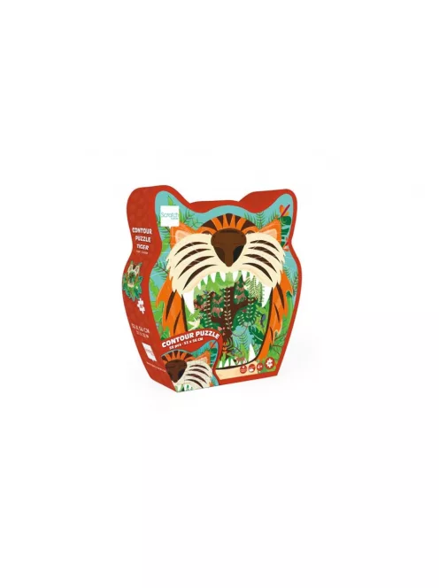 Tigris forma puzzle Scratch Europe
